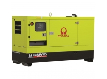 Дизельный генератор Pramac GSW 65 I в кожухе с АВР